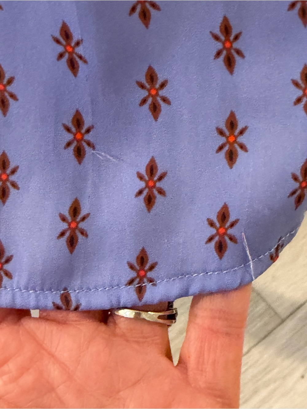 Free People Midi Slip Dress Lavender Print Tie Strap Sz 0 Party Sexy Boho Spring - Picture 16 of 16